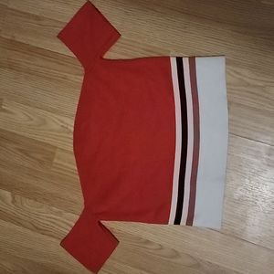 Off the Shoulder Crop Top